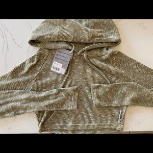 NWT Gymshark Small Khaki Slounge hoodie